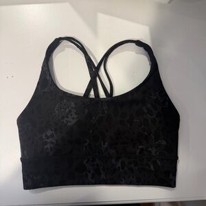 Lululemon Animal Print Sports Bra